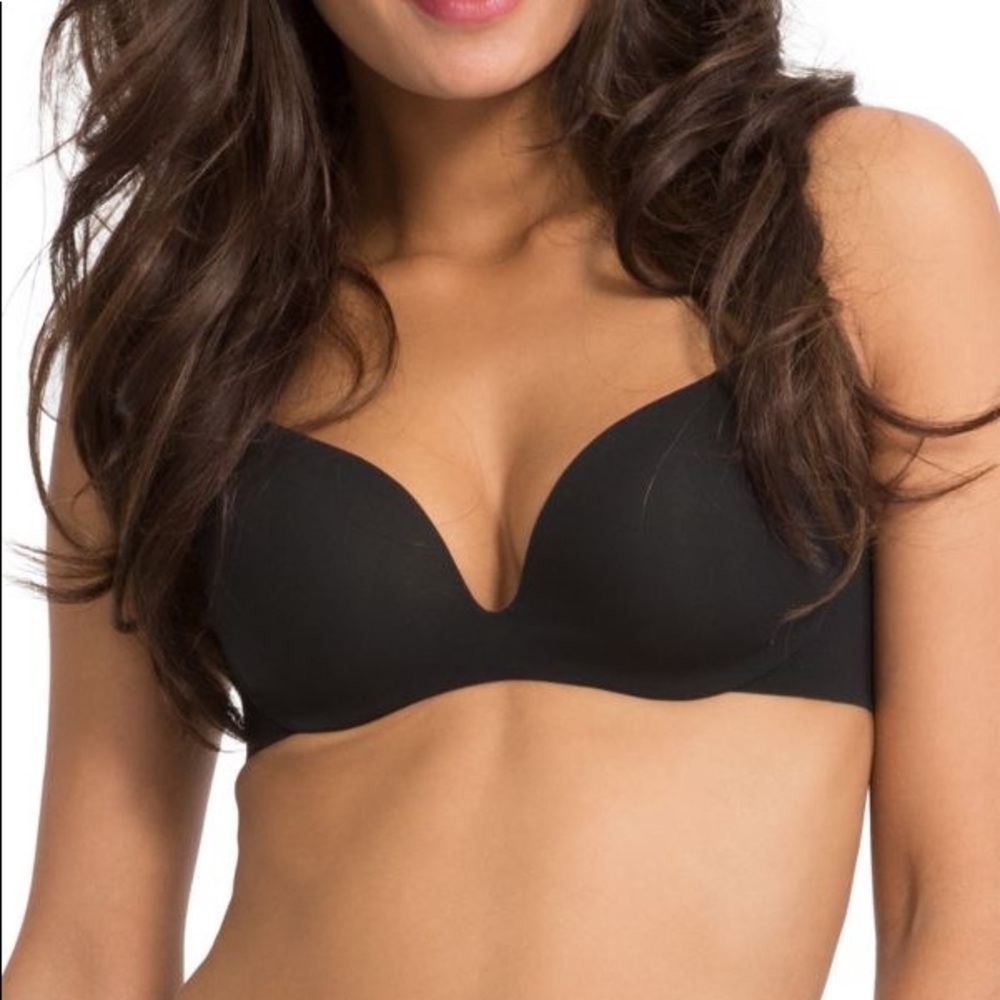 Spanx Nudist Demi Bra - Black